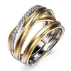 SR00979 wholesale 925 silver ring best seller 14k solid gold jewelry