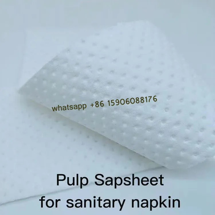 Papel absorvente tipo pasta de papel seiva para guardanapo sanitário ultrafino matéria-prima