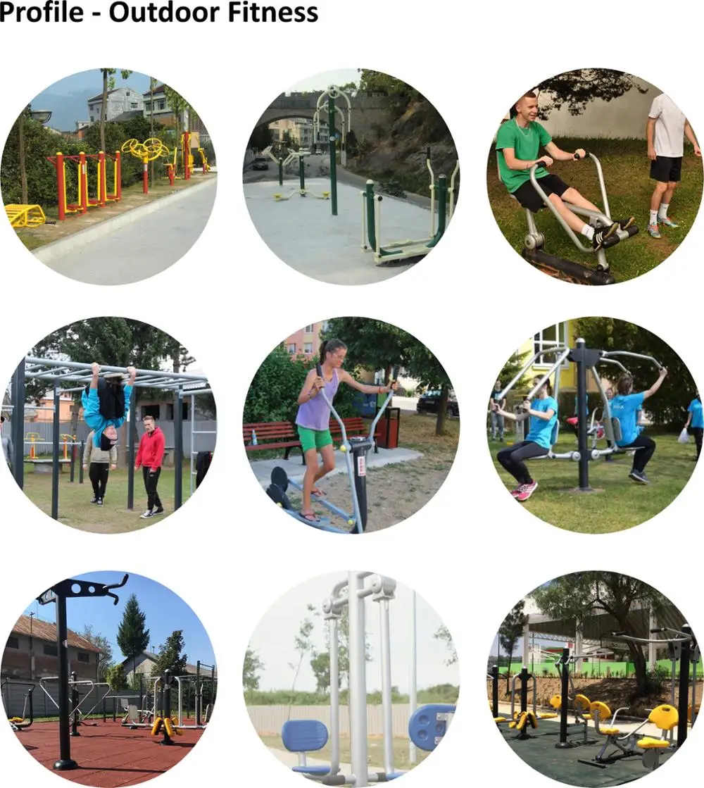 Outdoor Fitness Equipment - Lat Push Pull by Botele