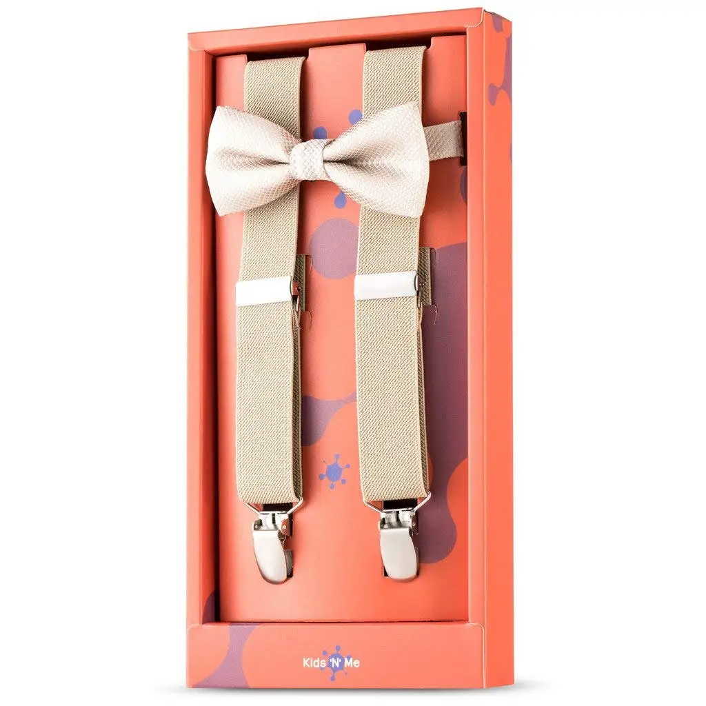 kid N me Boys And Girls Kids Toddlers and baby Adjustable Elastic Solid Suspenders