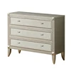 Antique home bar living room decor mirrored chest 3 drawers cabinet