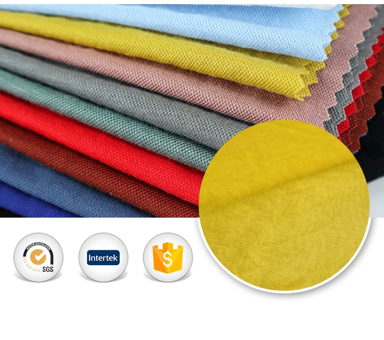 Spring/summer Linen Look Fabric Rayon Nylon Blend Knit Breathable