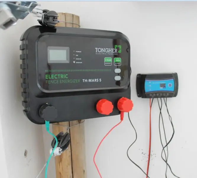 Earth Jeu clôture électrique plomb Générateur//Energizer Câble de connexion kit