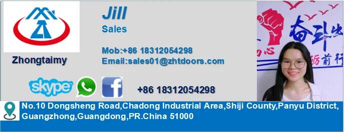 Customized outdoor industrial lift gate special doors manufacture in Guangzhou