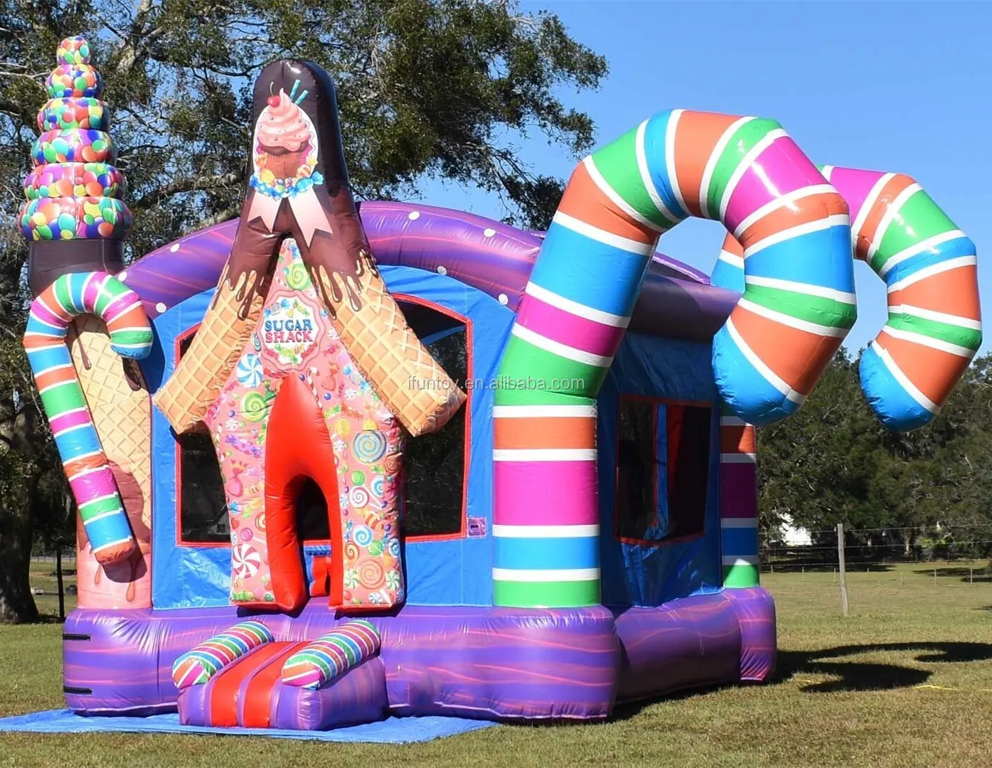 Lovely Inflatable Candy House/ Inflatable Sweet Jumping Castle