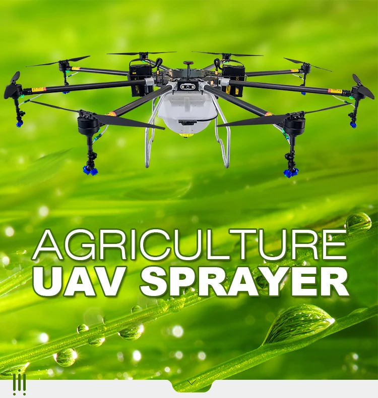 30kg Spray Uav Pesticide Spraying Farm Spray Drone 8rotor 30l