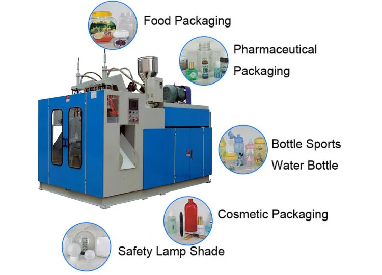 China PE PVC LDPE PP Sea Ball Blow Molding Machine Manufacturer catalog