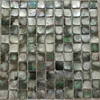 Wholesale Black Square Mother Of Pearl Mosaic Tiles For Wall Backsplash