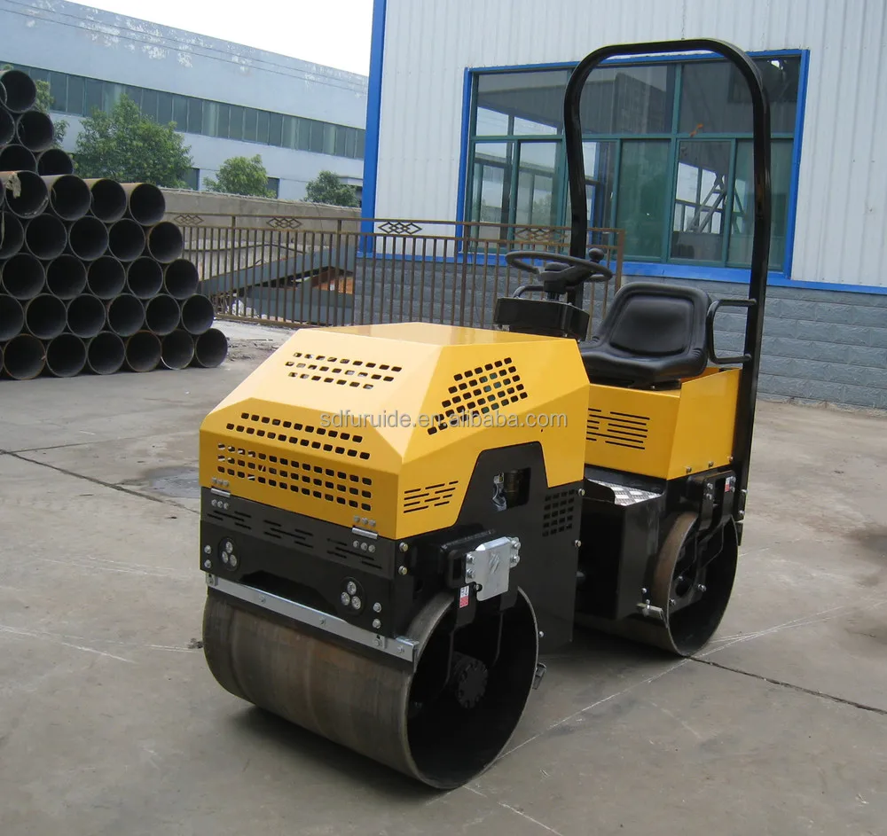 Furd Mini Road Compactor 1ton Vibratory Asphalt Roller(fyl-880) - Buy ...