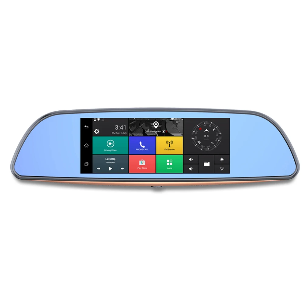 Smart Electrochromic Interior Gps Android Motorcycle Rearview Mirror