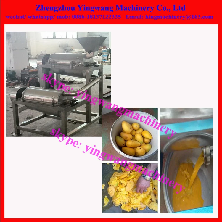 Stainless Steel&cold Press Commercial Apple Pear Peach Juicer/spiral