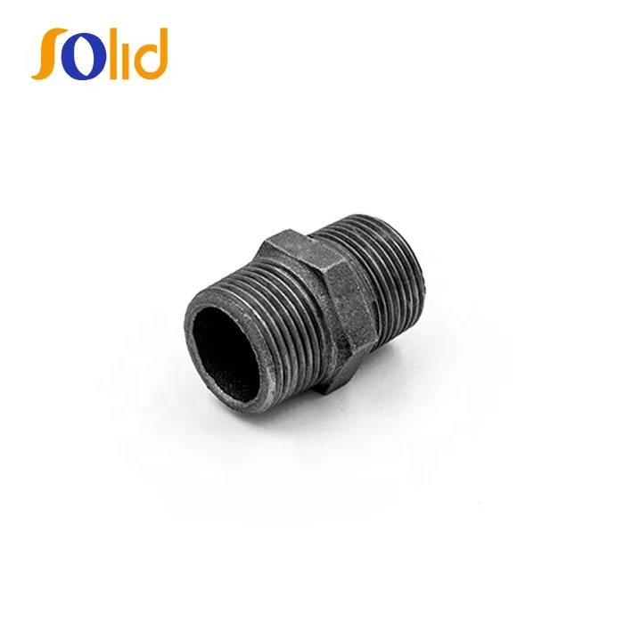 China Hot DIp Threaded Galvanized Black Malleable Iron Pipe Fittings