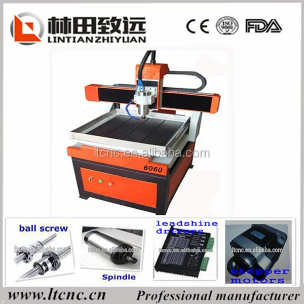 LT-6060 factory price high quality wood working cnc machine 6090 1212 1218 TBI ball screw for 3 axis cnc router