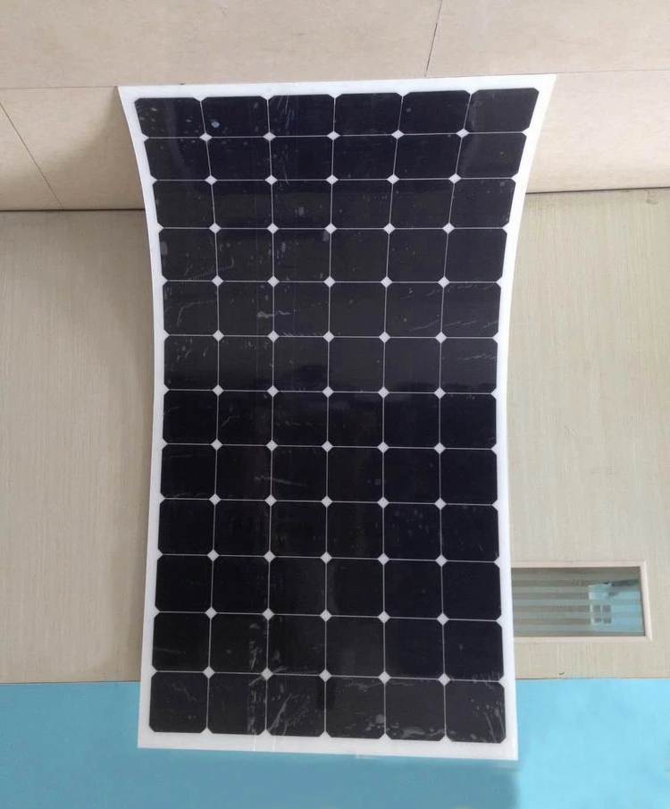 Significantly higher efficiency ETFE 180W semi flexible solar panel