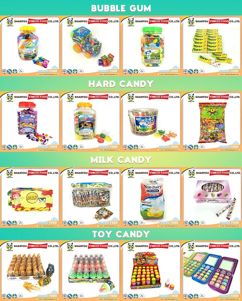 Chinese Custom Orange Flavor Crispy Best Chewing Gum In India Buy