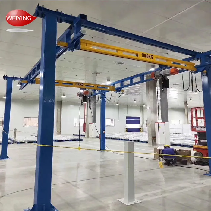 new design 360 degree mobile jib cranes for sale with best price