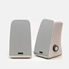 2017 hot super bass 2.0 pc speaker with two vibrating diaphragm