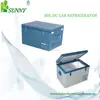 Hot sale and traveling convenience to carry 12V 24V DC solar car fridges BCD-80