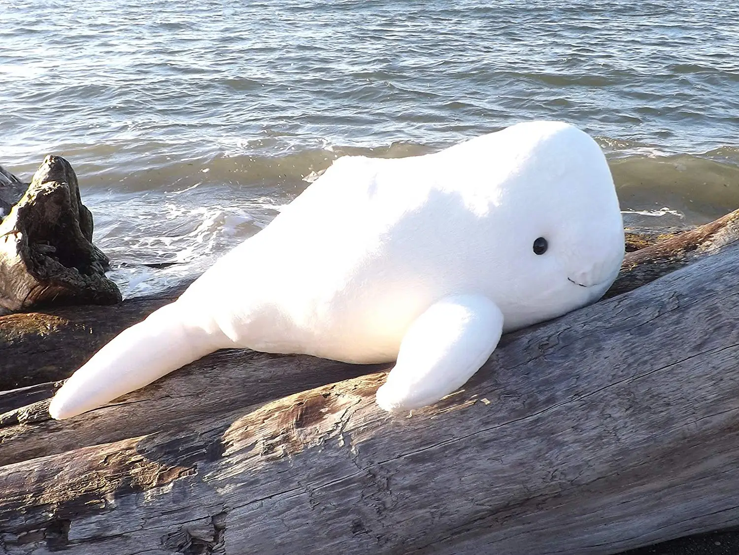 stuffed beluga whale