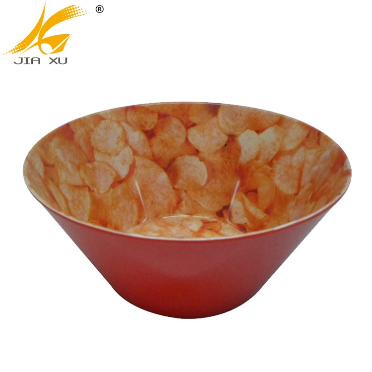 6" Melamine Salad Bowl Color Chips Bowl Candy Dinner Ware Buy