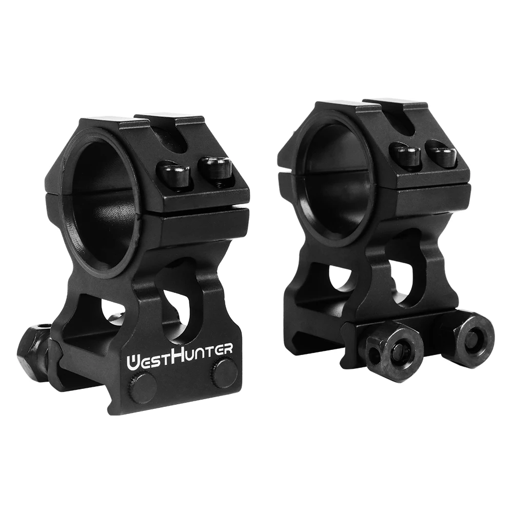 Westhunter Universal Tactical Rifle Scope Mounts 254mm30mm Dual Rings