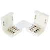 2pin 3pin 4 pin 8mm 10mm L Shape LED Connector For connecting corner right angle 3528 2811 2812 5050 RGB LED Strip