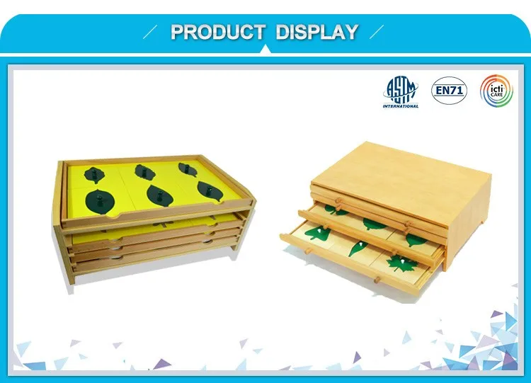 2019 Popular Toys Botany Leaf Wooden Kids Toys Montessori With Insets Buy Montessori