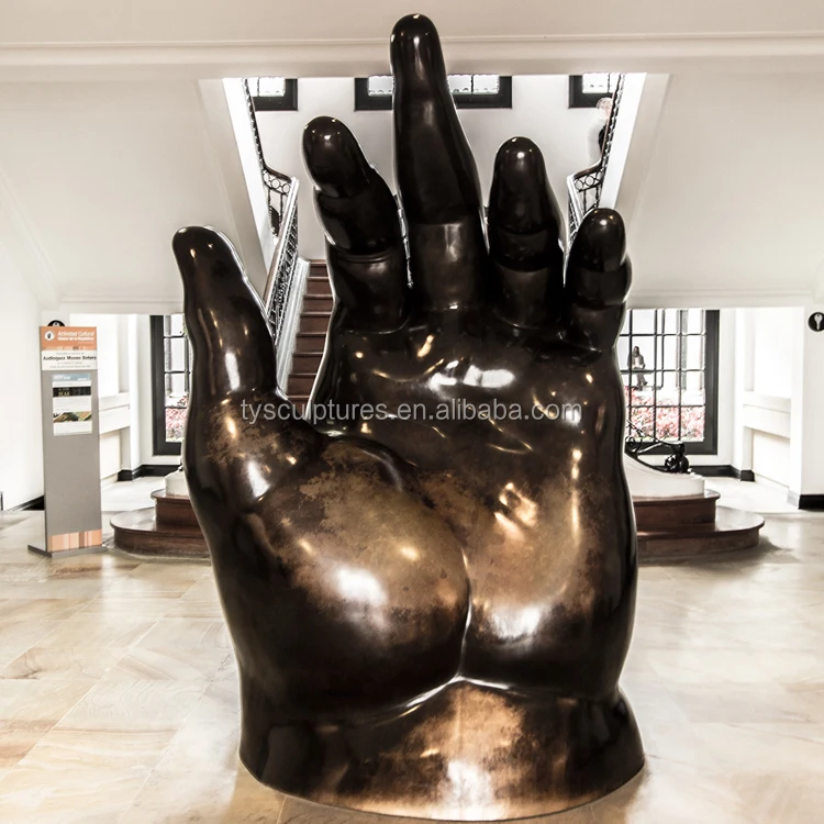 Botero Fat Hand Sculpture