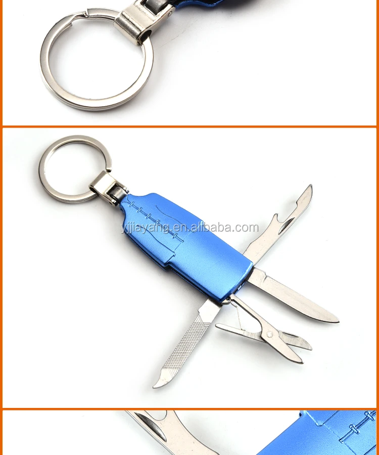 keychain knife in chinese tunic suit shaped