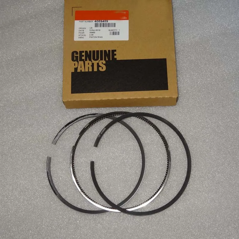Auto Spare Parts Piston Ring 4089489 3804500 3803358 N14 Nt855 Engin