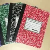 School student use 60 sheets marble composition notebook exercise book cheap price