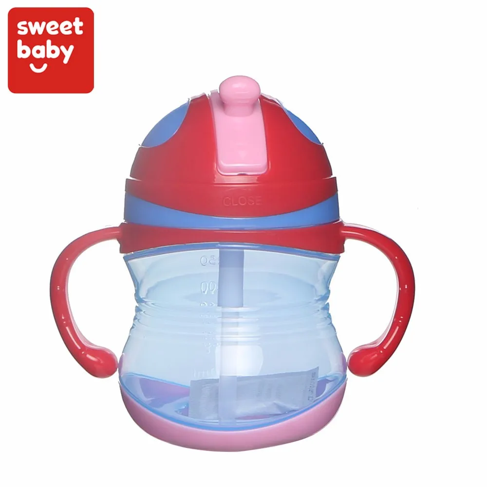Manufacture Pp Drinking Water Cups For Baby 300ml 450ml Sippy Cups With