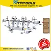 Adustable double end woodworking horizontal boring machine