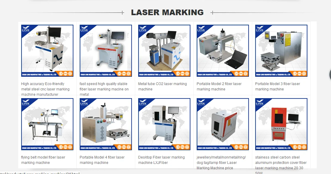 Jinan germany ipg fiber laser marking machine/portable fiber laser marking machine