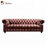 Chesterfield luxury Classic European Sofa With Button