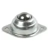 1" Inch 2 Holes Flange Mounted Ball Transfer Unit