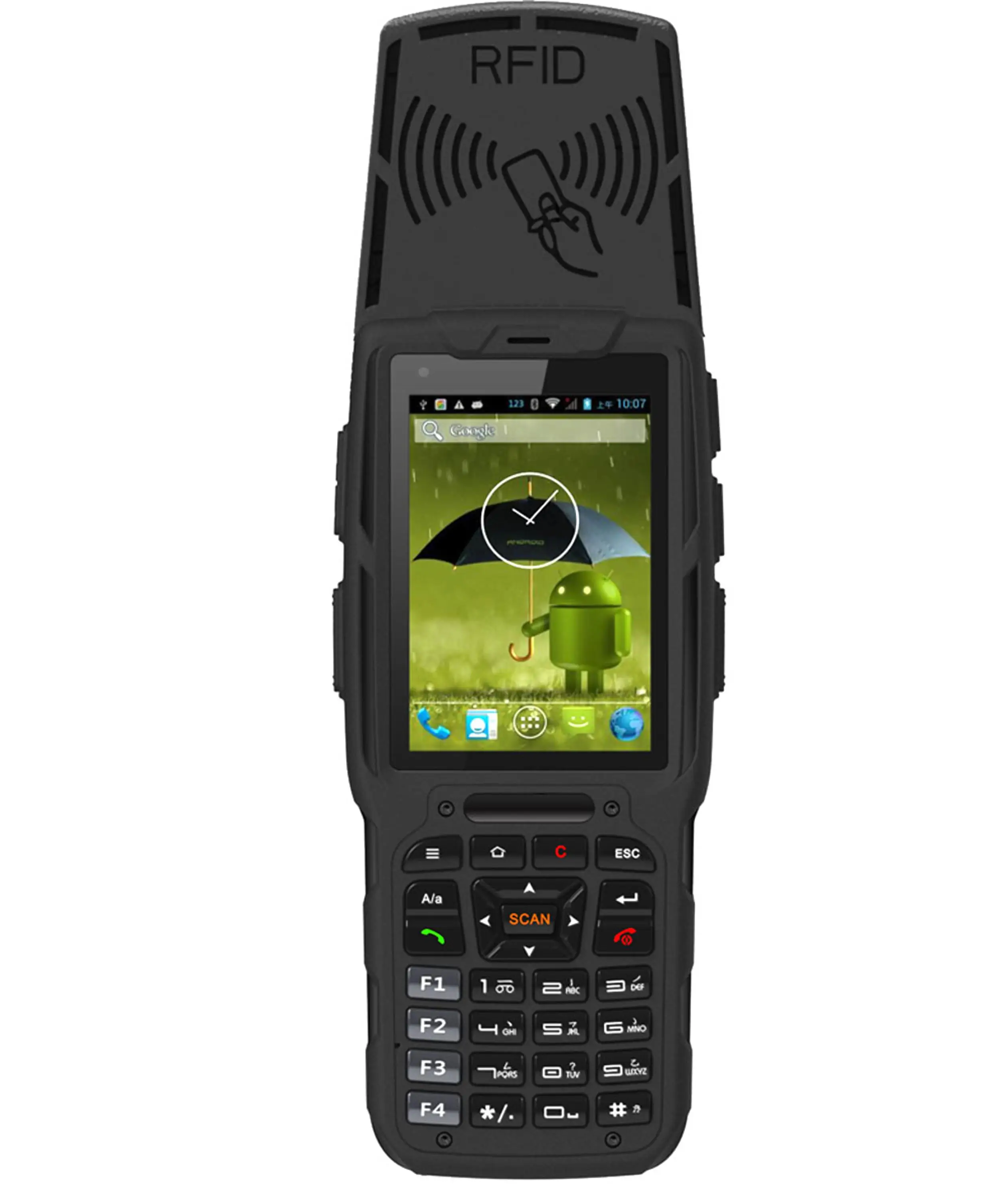 Cheapest Factory 3.2 Inch 4G LTE Android6.0 Rugged Handheld PDA With UHF RFID Handheld PDA