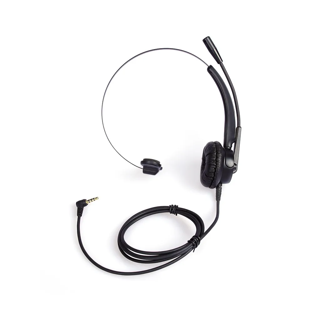 Call Center Headset Pc Headset Telephone Headset With 2.5mm Dc Plug