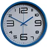 12'' Backwards wall clock anticlockwise clock plastic backward clock