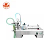 Semi automatic single head manual syrup jam sauces bottle liquid filling machine
