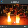 Color changing plastic led flower vase