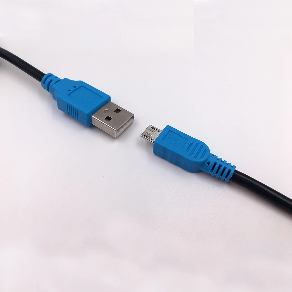 1m 1.5m 2m 3m universal PVC customized length android mobile phone charge micro USB cable bulk for wholesale - ANKUX.COM