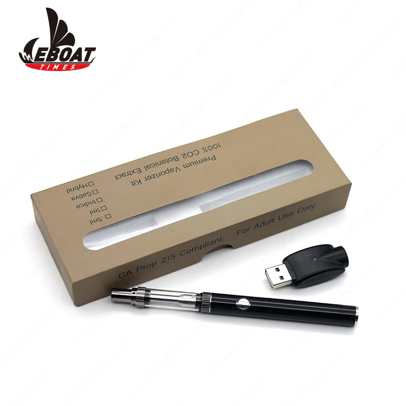 Rechargeable 280mah adjustment voltage CBD vaporizer pen cbd vape pen 510 thread vape pen