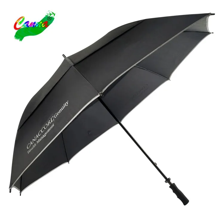 Up And Down Double Canopy Air Vented Golf Umbrella Buy Vent Golf