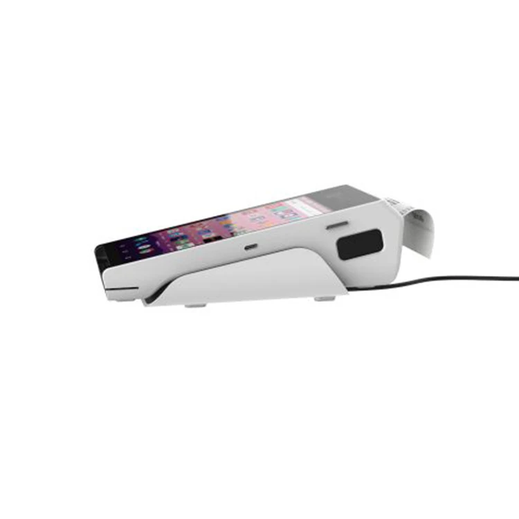 PT50 All In One Mobile Pos Touch Barcode Scanner Terminal Printer 58 Thermal Android Pos system