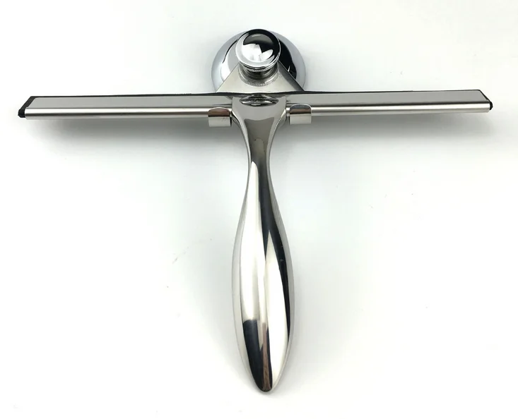 2021 Professional Shower Squeegee With Rubber Blade,Wall Mount