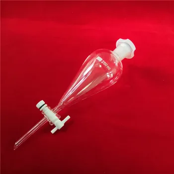 glass separatory funnel photo