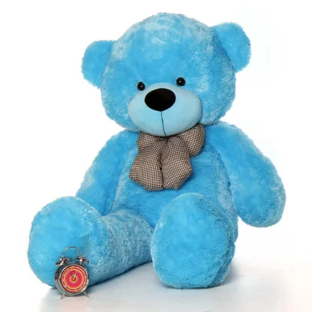 navy blue teddy bear