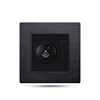 FIKO Wall type 86 hotel black aluminum drawing a switch with a pole - free knob rotating dimmer switch on the power switch