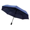 Strong Windproof Compact Travel Umbrellas with Automatic Open Close and Upgraded Comfort Handle